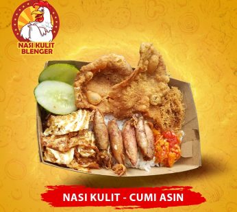 Nasi kulit – Cumi asin