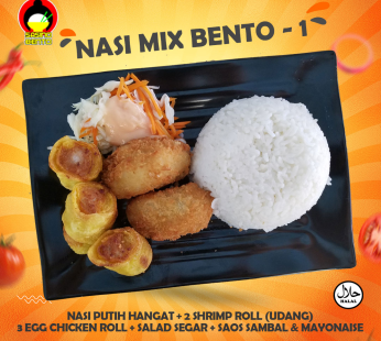 Nasi – Mix bento 1