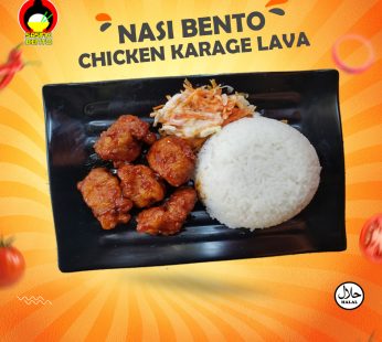 Nasi – Chicken karage lava